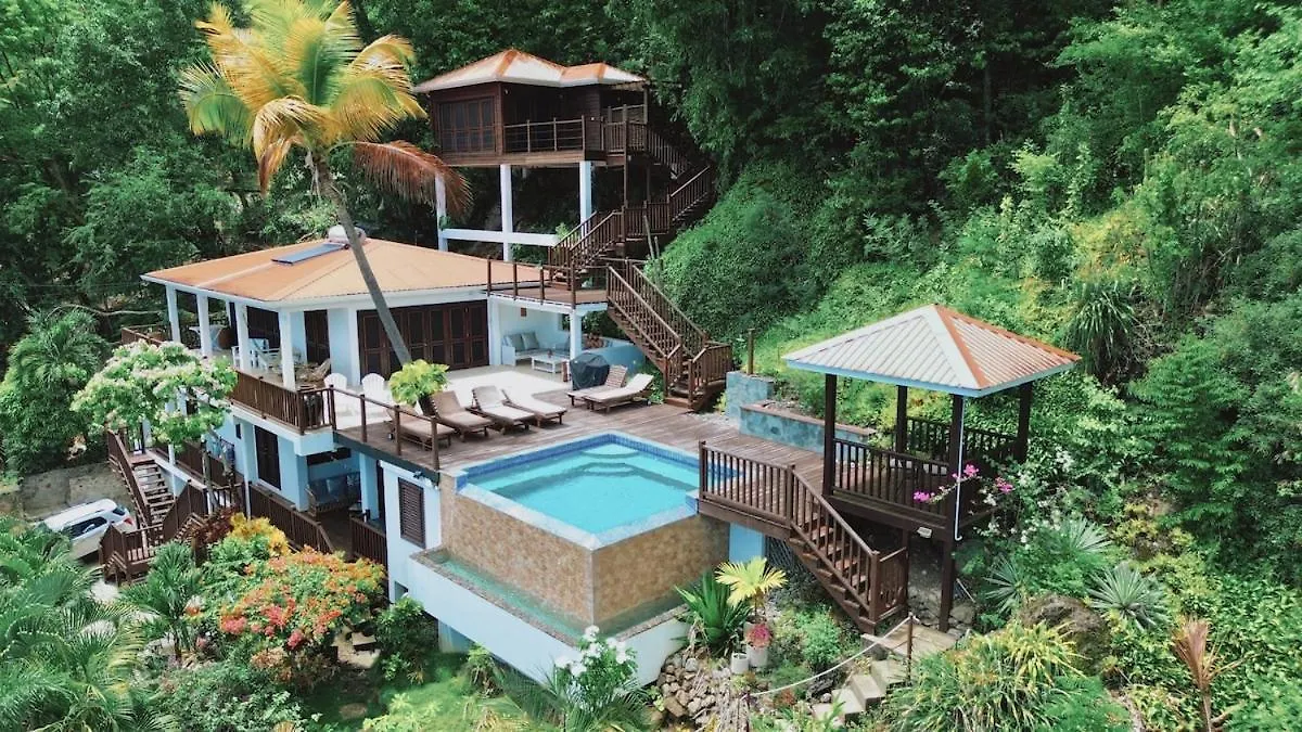 Moringa Villa Honeymoon Suite Mamin 0*,  세인트루시아